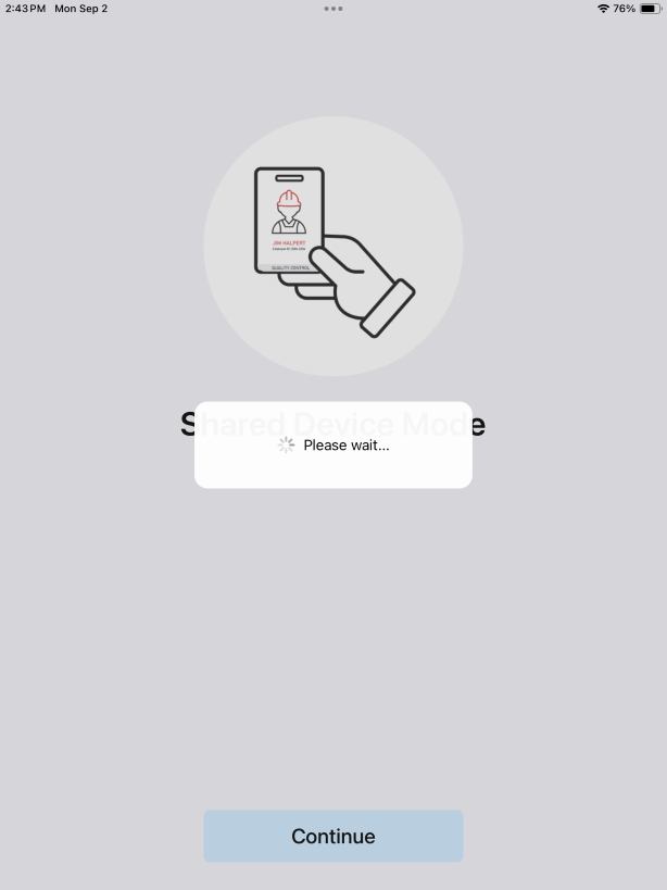 Microsoft Authenticator shared device mode