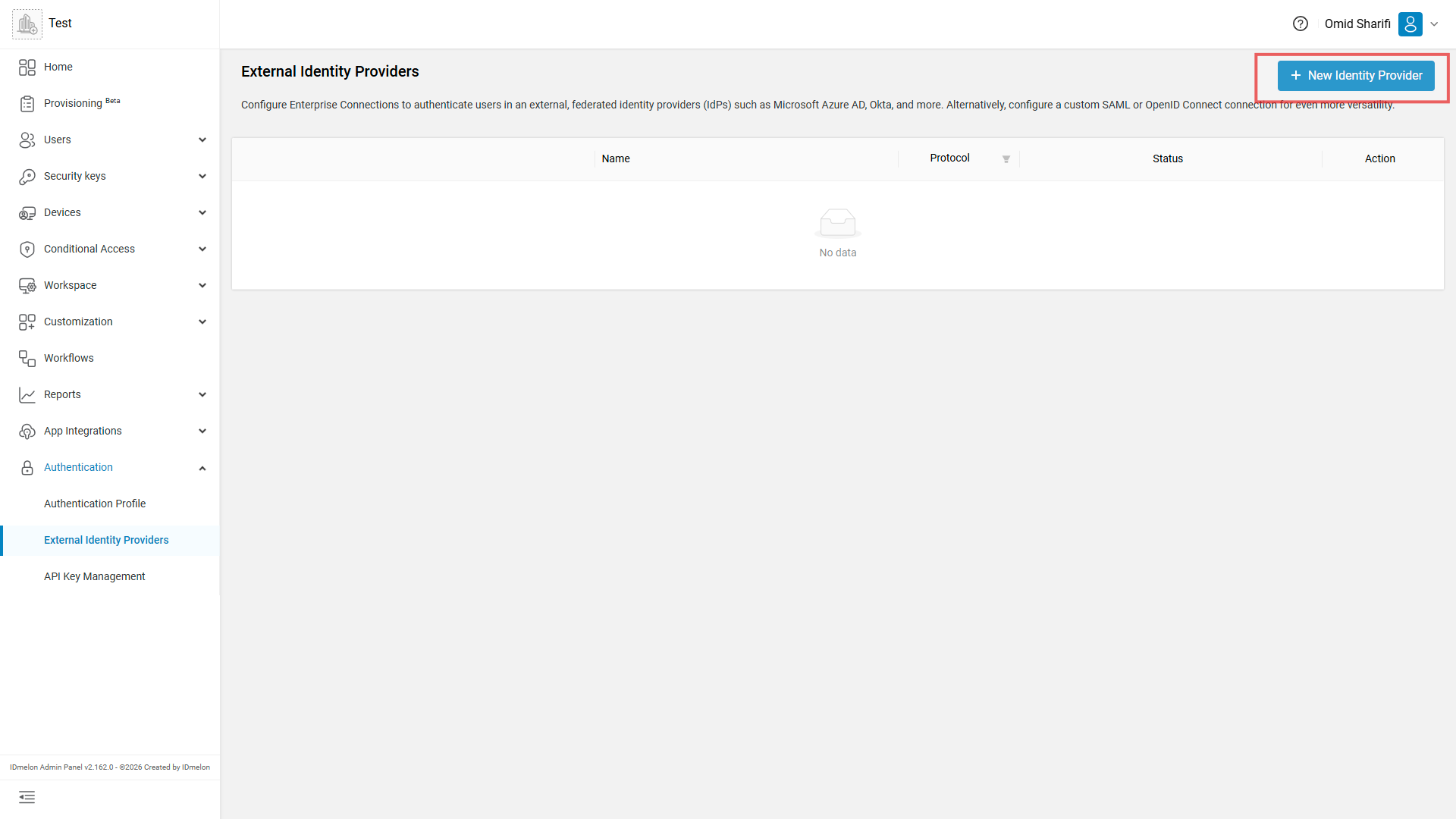 Custom OIDC IDmelon 1