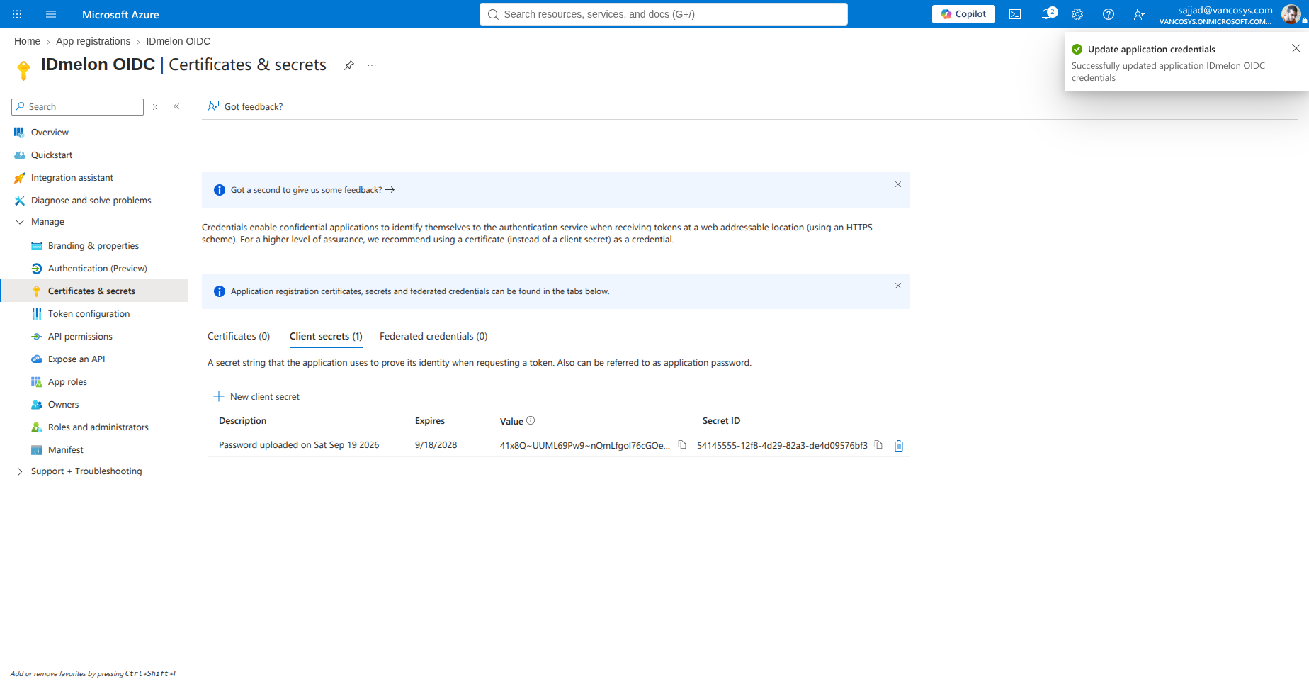 Entra OIDC Window 5