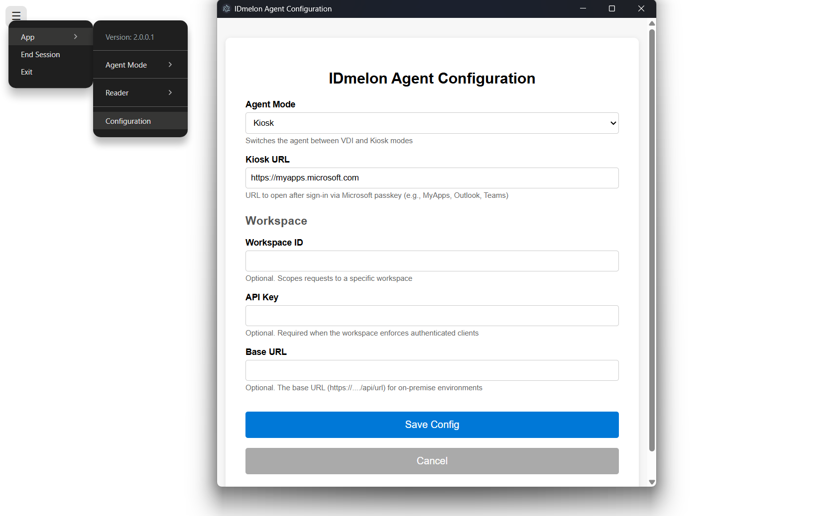 App Configs