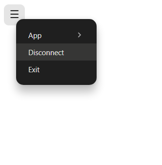 Disconnect Option