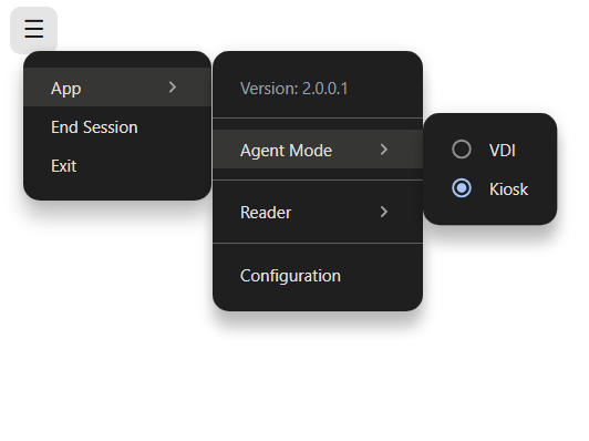 Agent Mode - App Settings