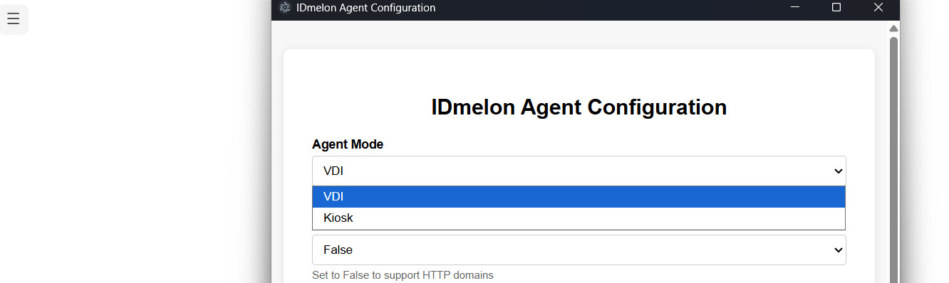 Agent Mode - Configuration