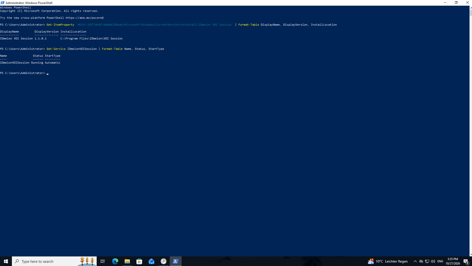 Verify Installation