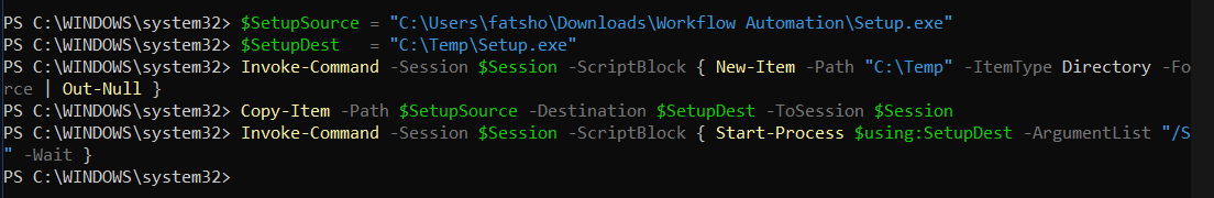 Installing Workflow Automation - 3