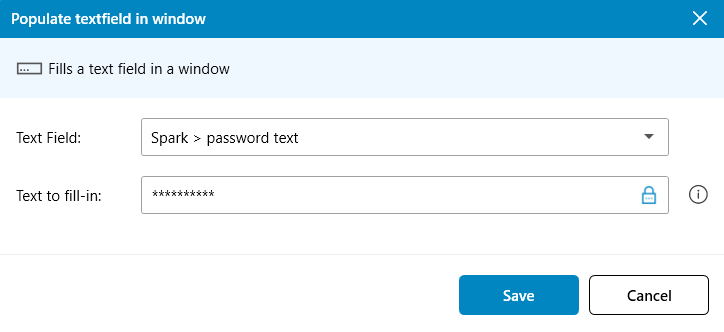 Secure text