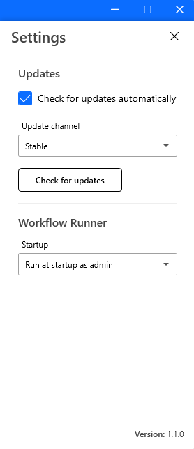 Workflow Exportation