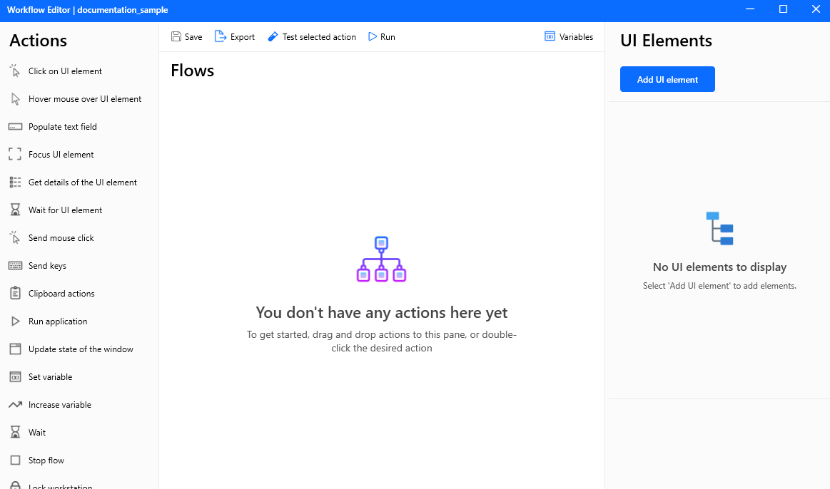 Workflow Environment